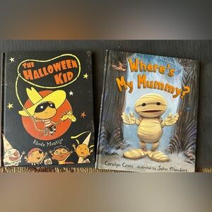 Pottery Barn Kids Halloween Book Set - Black, Orange, Cream